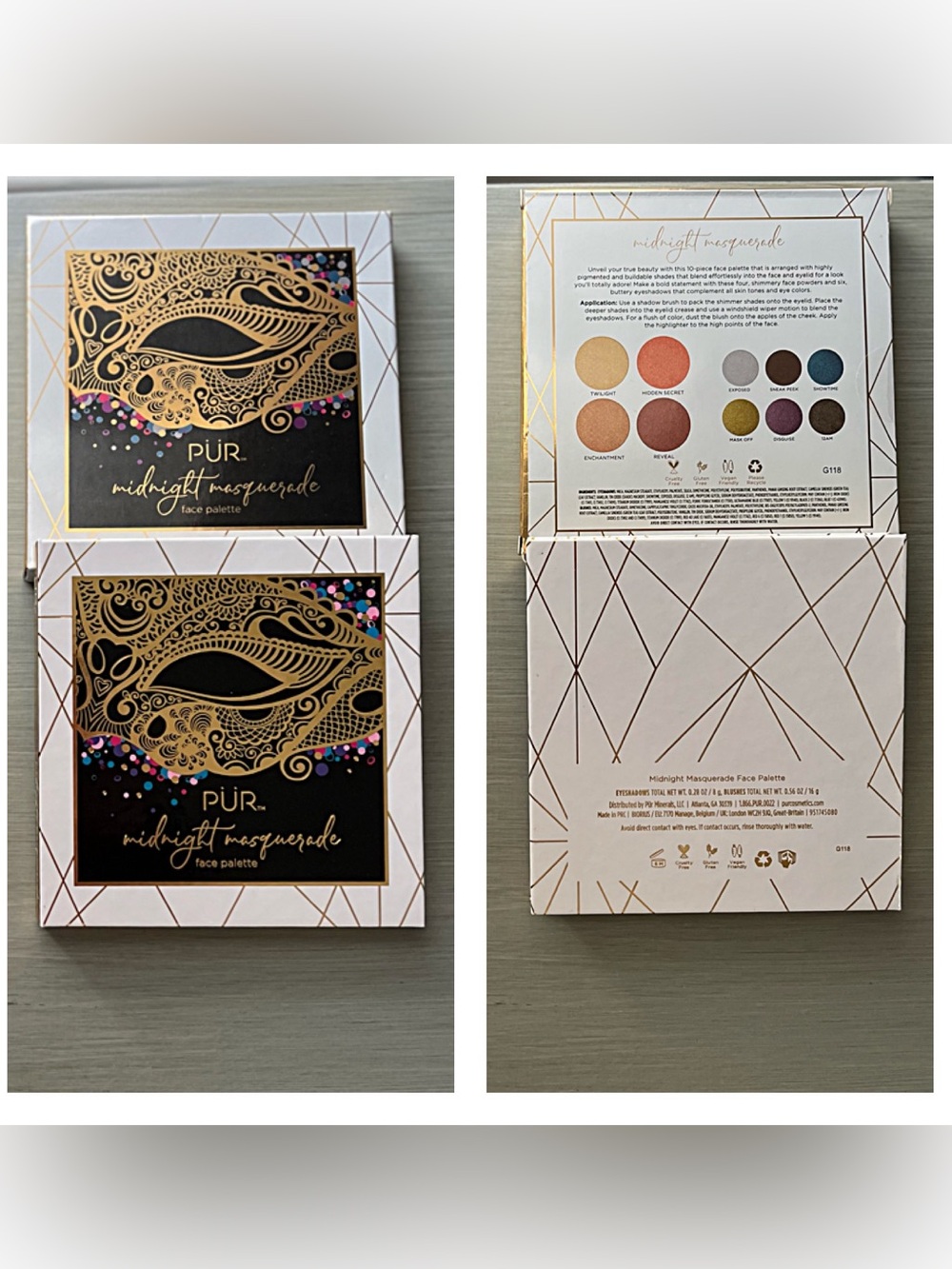 New Makeup Lot Eyeshadow Face Palettes Pur Boxycharm Laura Lee Crown MUA - Picture 3 of 13